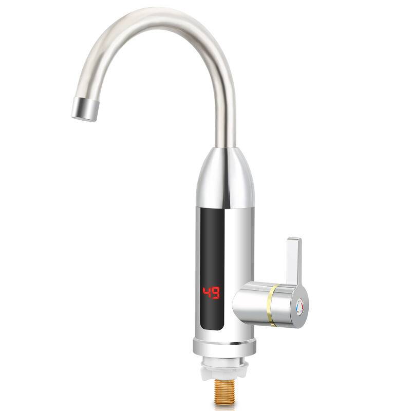 Elektrisch wasserhahn Elektrische Küchenarmatur mit LED Temperaturanzeige 3000W