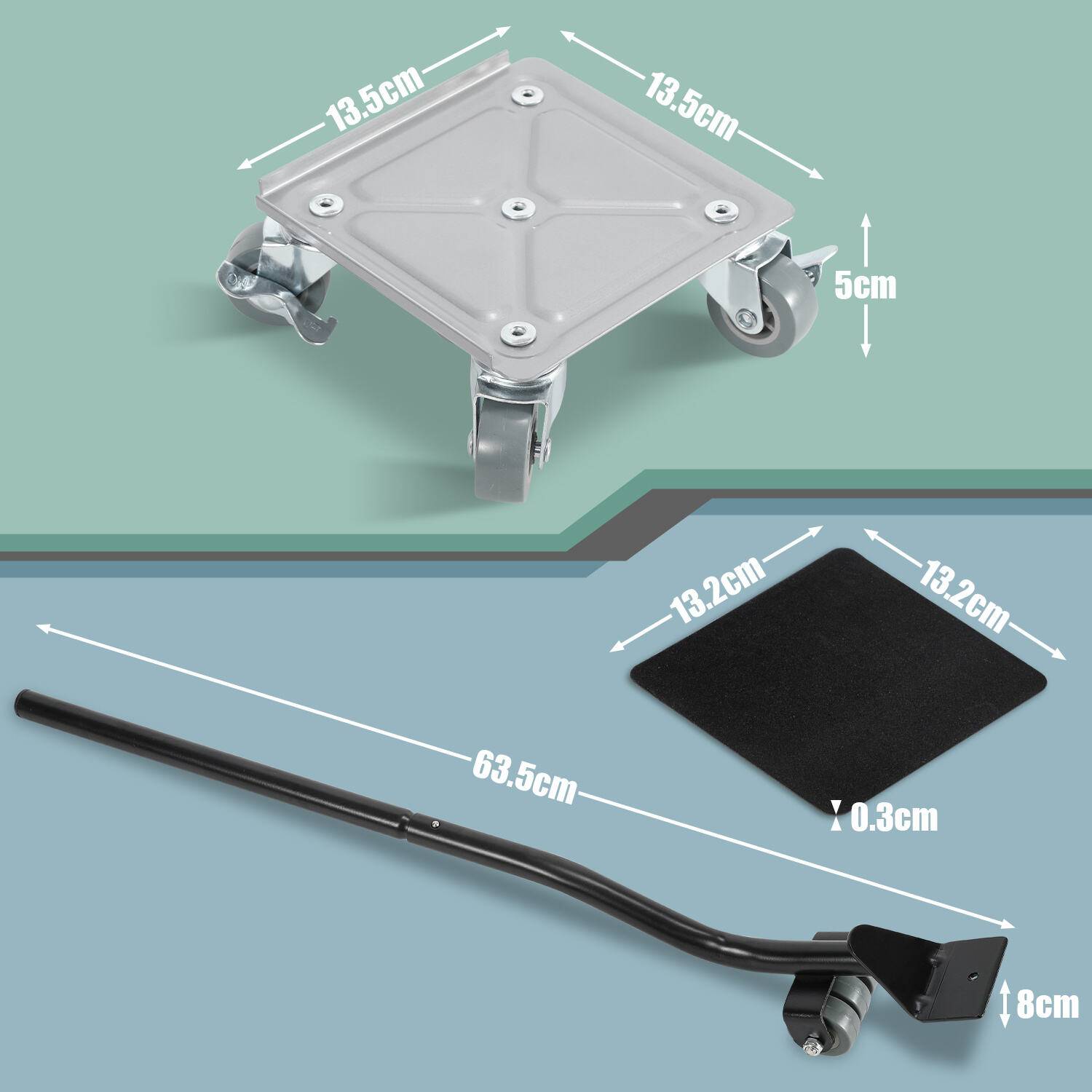 Möbelheber 4 stück Möbelroller 500kg Umzughelfer Möbel Transport Möbelhund Transporthilfe