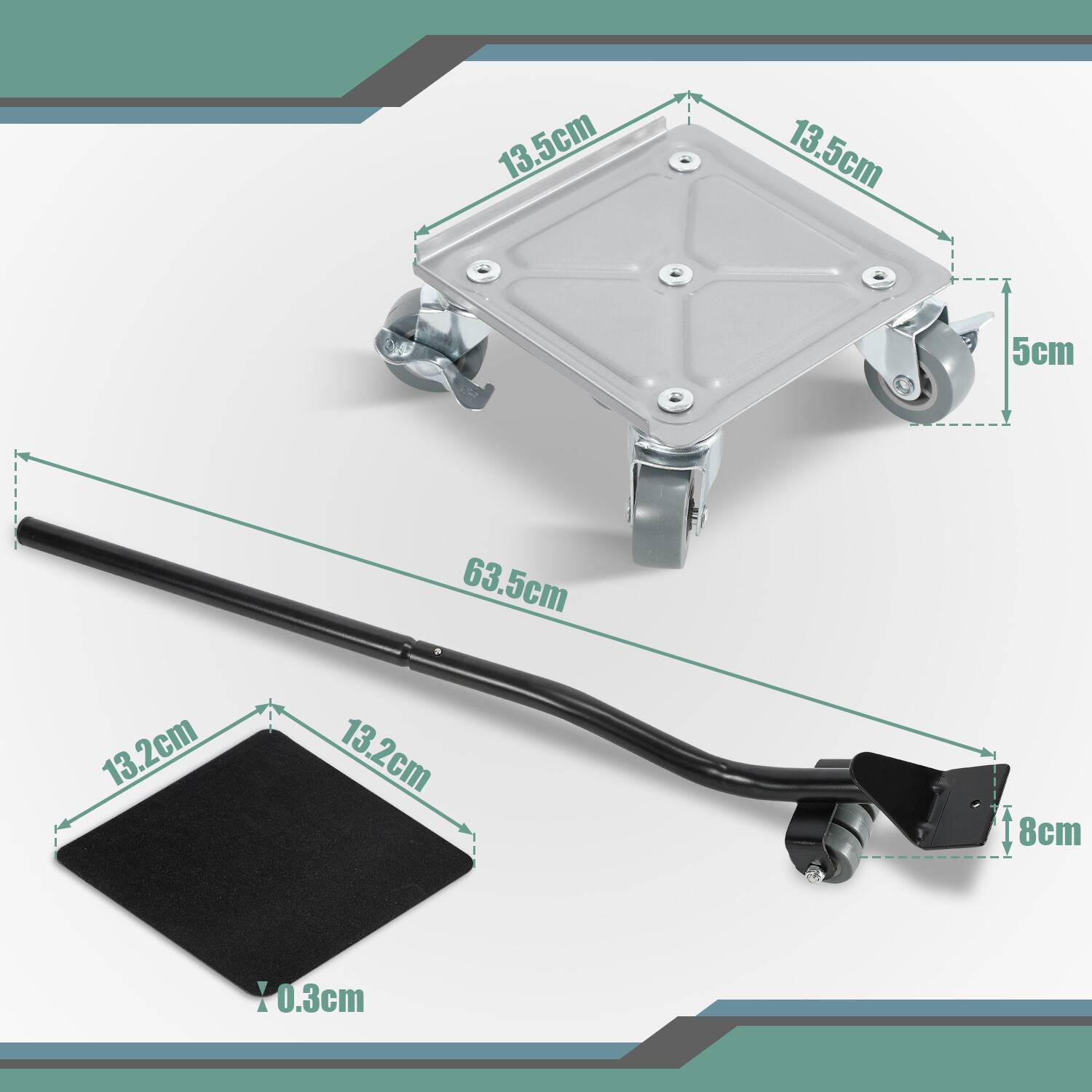 Möbelheber 8 stück Möbelroller 500kg Umzughelfer Möbel Transport Möbelhund Transporthilfe