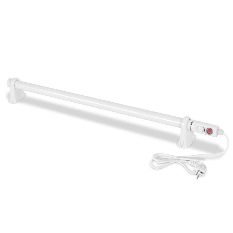 Gewächshausheizung 135W Elektrische Stabheizung Weiß für Gewächshäuser Flexible Installation