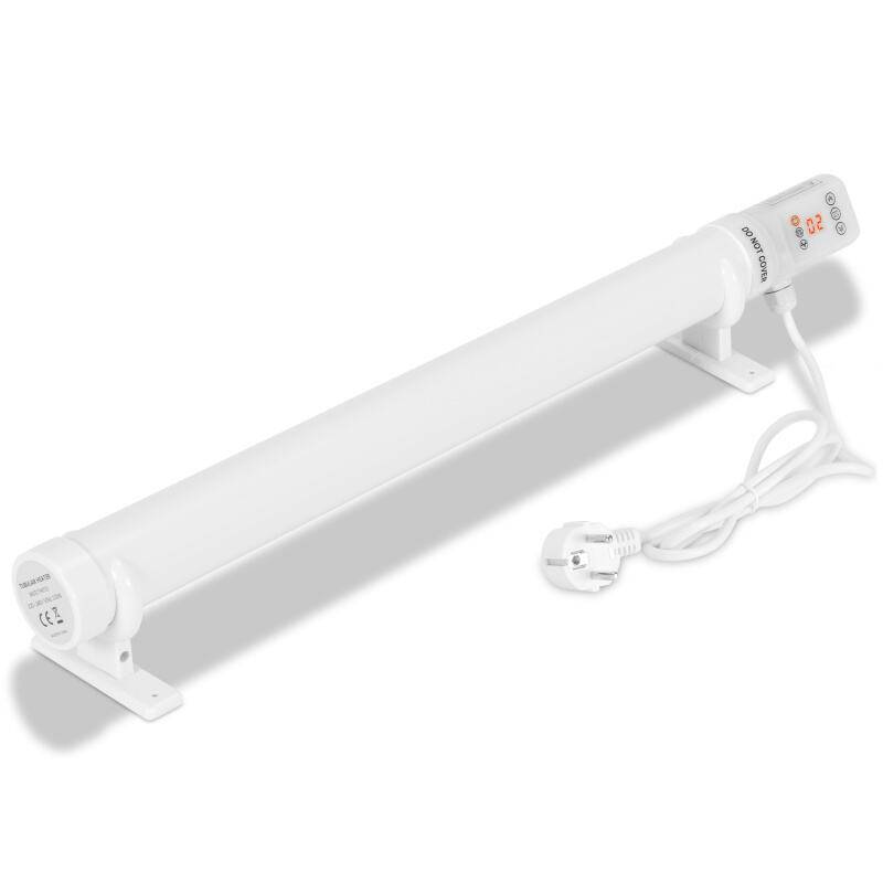 Gewächshausheizung 120W Elektrische Stabheizung Weiß für Gewächshäuser Flexible Installation