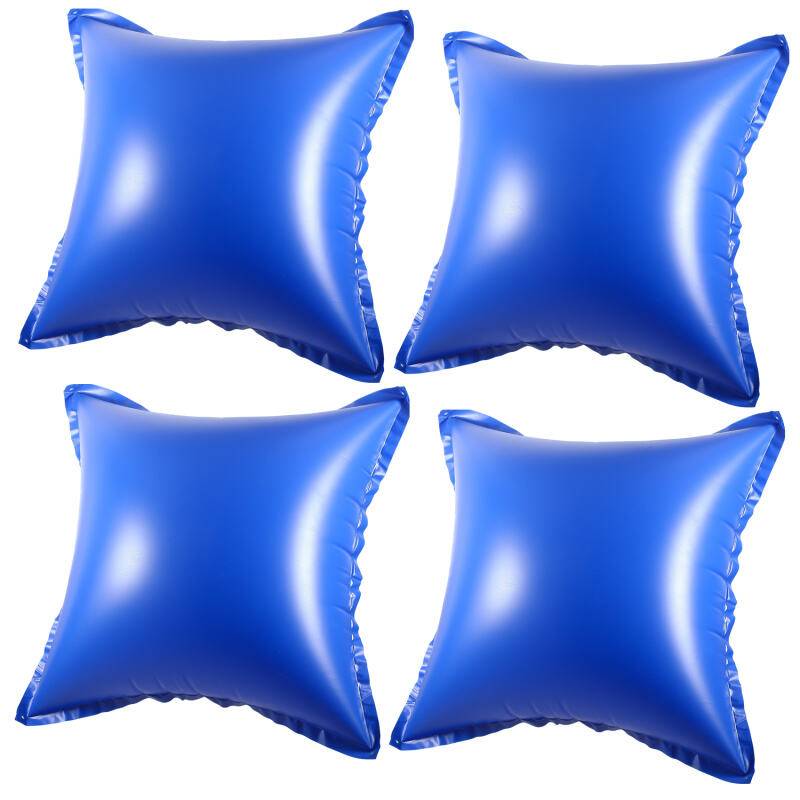 4pcs Poolkissen Pool Winter Luftkissen 122 x 122 x 60 cm, Pool Luftkissen, Polster, Winterkissen für Abdeckplanen Poolabdeckung Winter Überwinterung