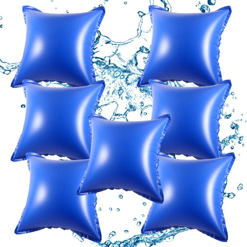 7pcs Poolkissen Pool Winter Luftkissen 122 x 122 x 60 cm, Pool Luftkissen, Polster, Winterkissen für Abdeckplanen Poolabdeckung Winter Überwinterung