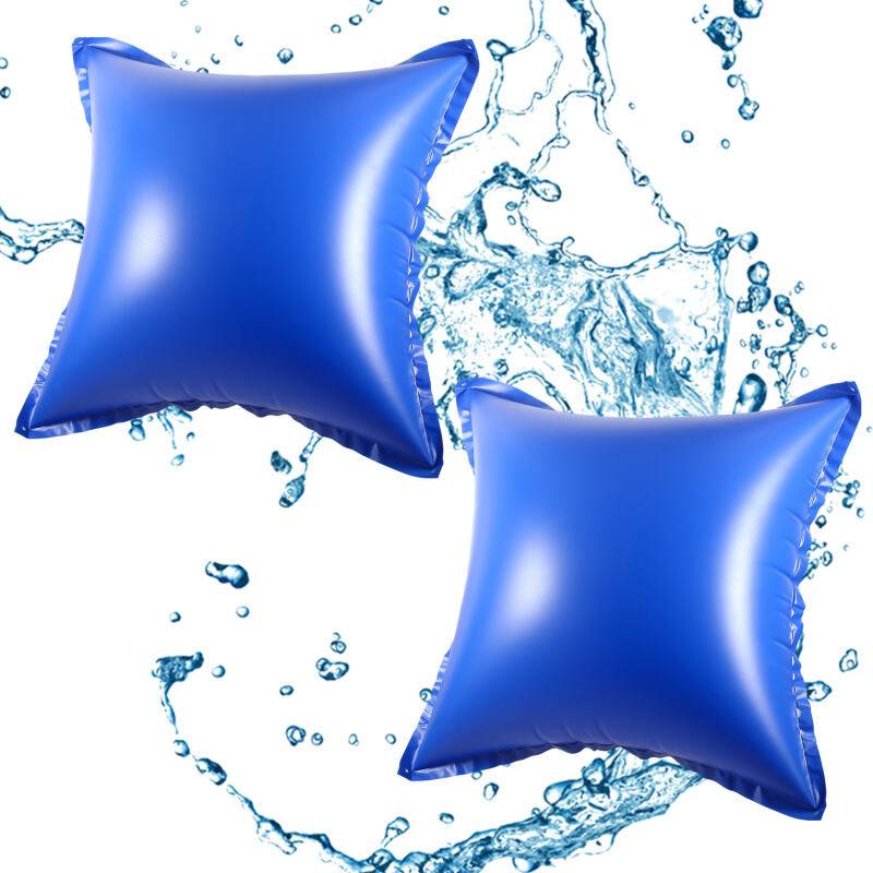 2pcs Poolkissen Pool Winter Luftkissen 122 x 122 x 60 cm, Pool Polster, Luftkissen, Winterkissen für Abdeckplanen Poolabdeckung Winter Überwinterung