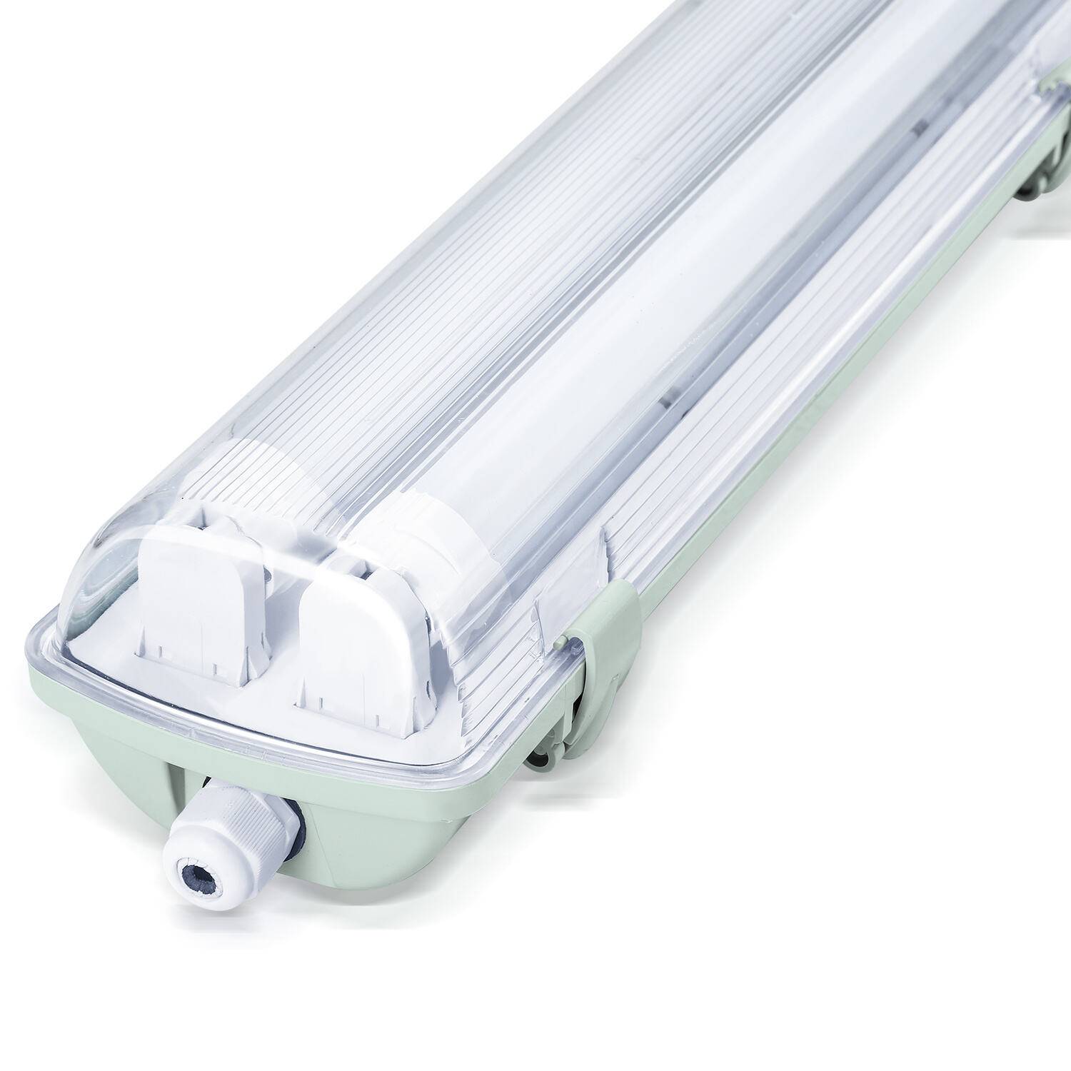 LED Feuchtraumleuchte Kellerleuchte Wannenleuchte Leuchtstoff Keller 150cm Neutralweiß