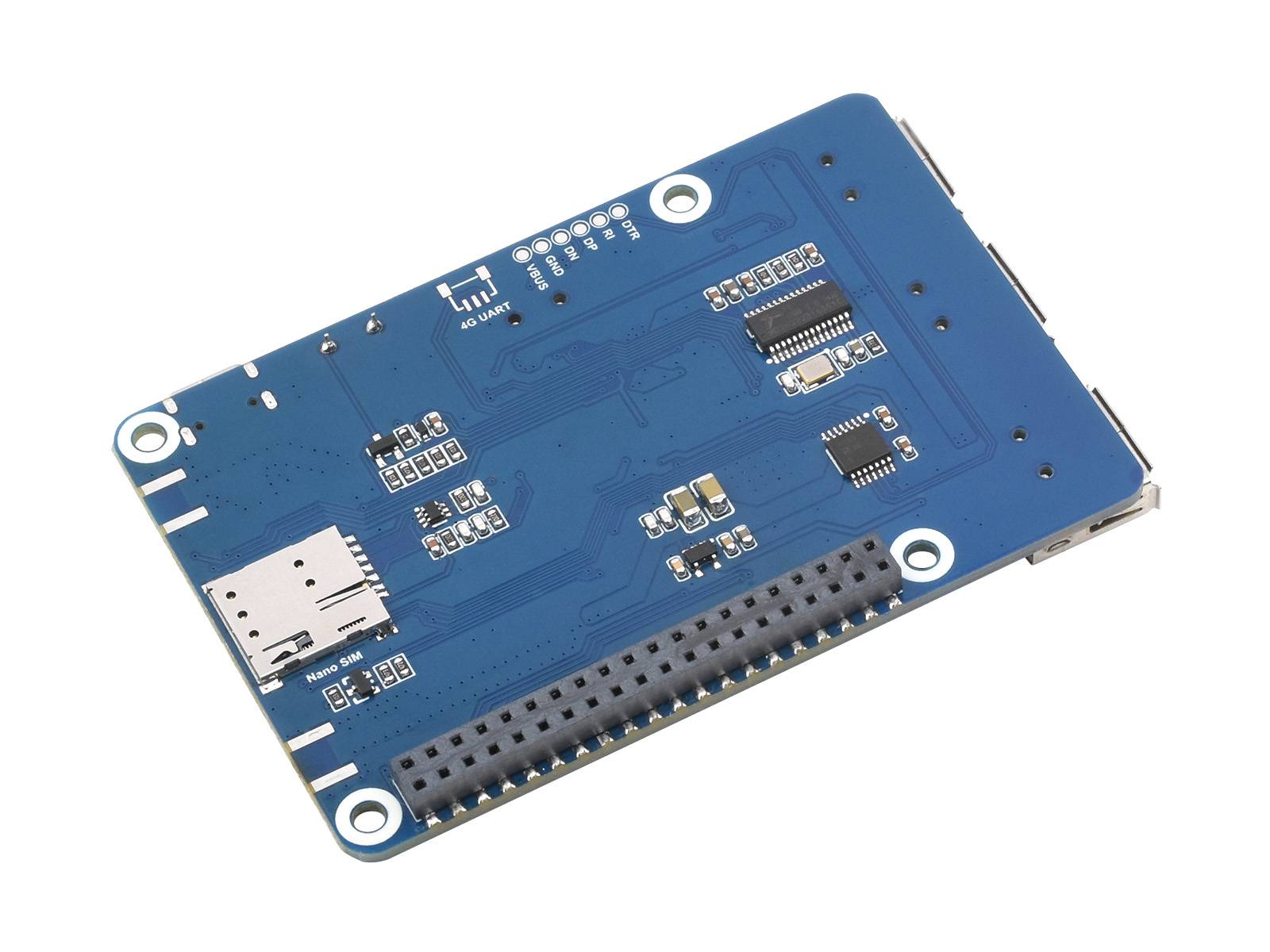 WaveShare Cat-1/GNSS HAT for Raspberry Pi (SIM7670G) Global LTE 4G Cat-1