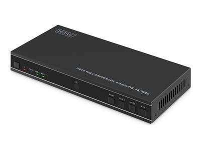 DIGITUS HDMI Video Wall Controller 4Displays 4K/30Hz Multimedia-Technik Verteiler