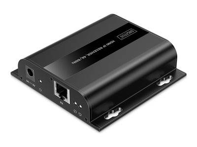 DIGITUS HDMI IP Receiver 4K/60Hz schwarz Multimedia-Technik Verteiler