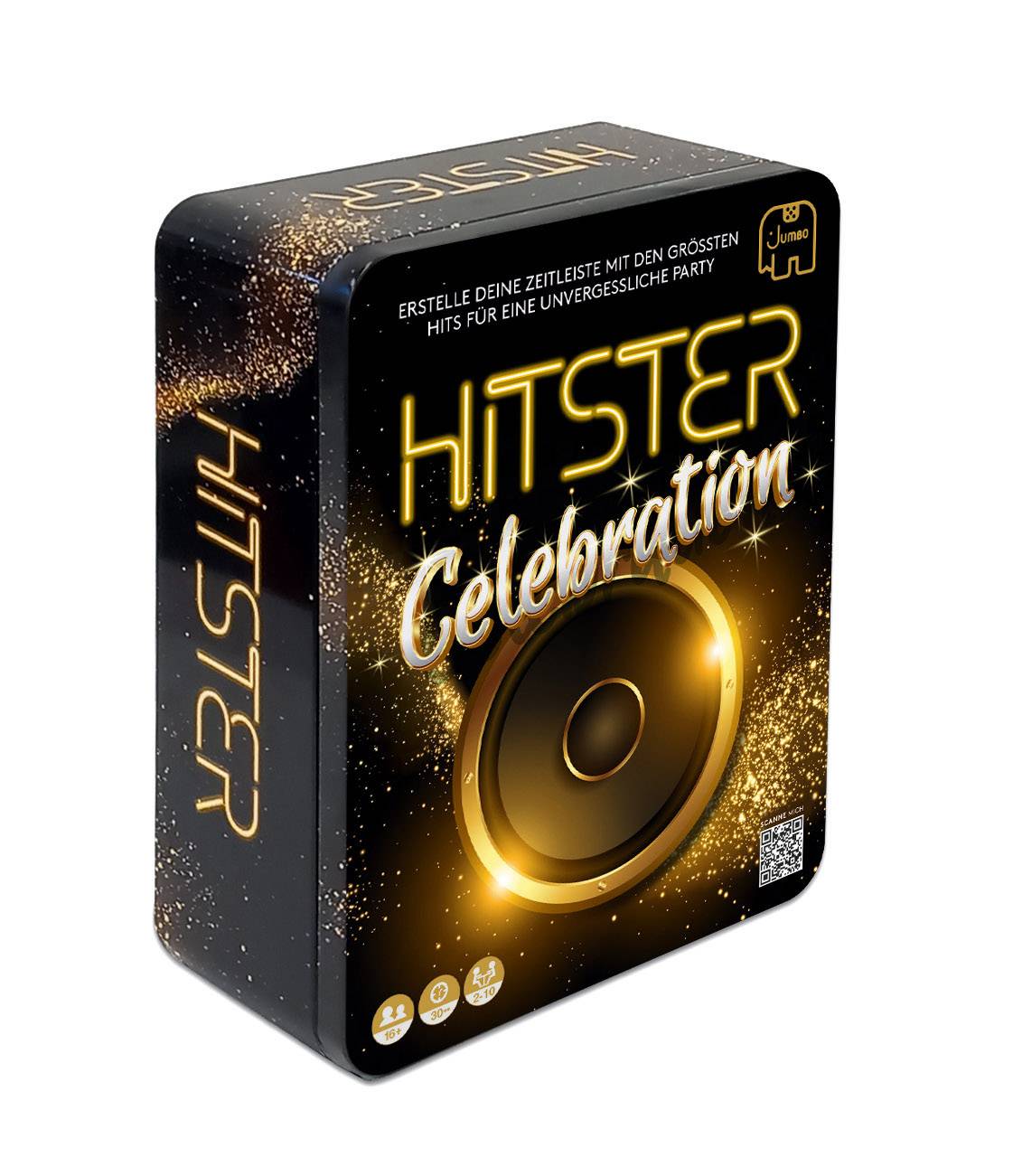 Hitster Celebration, In einer Metalldose, Deutsche Ausgabe