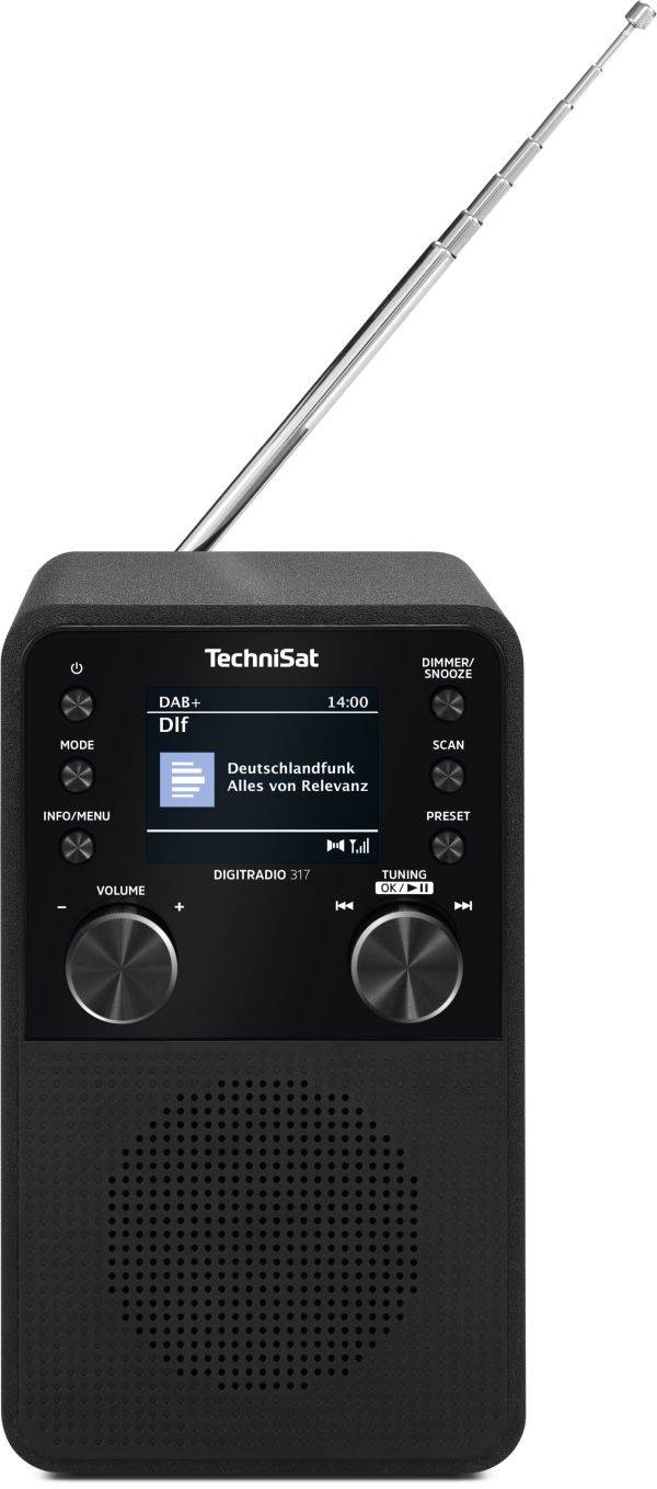 DIGITRADIO 317, Schwarz
