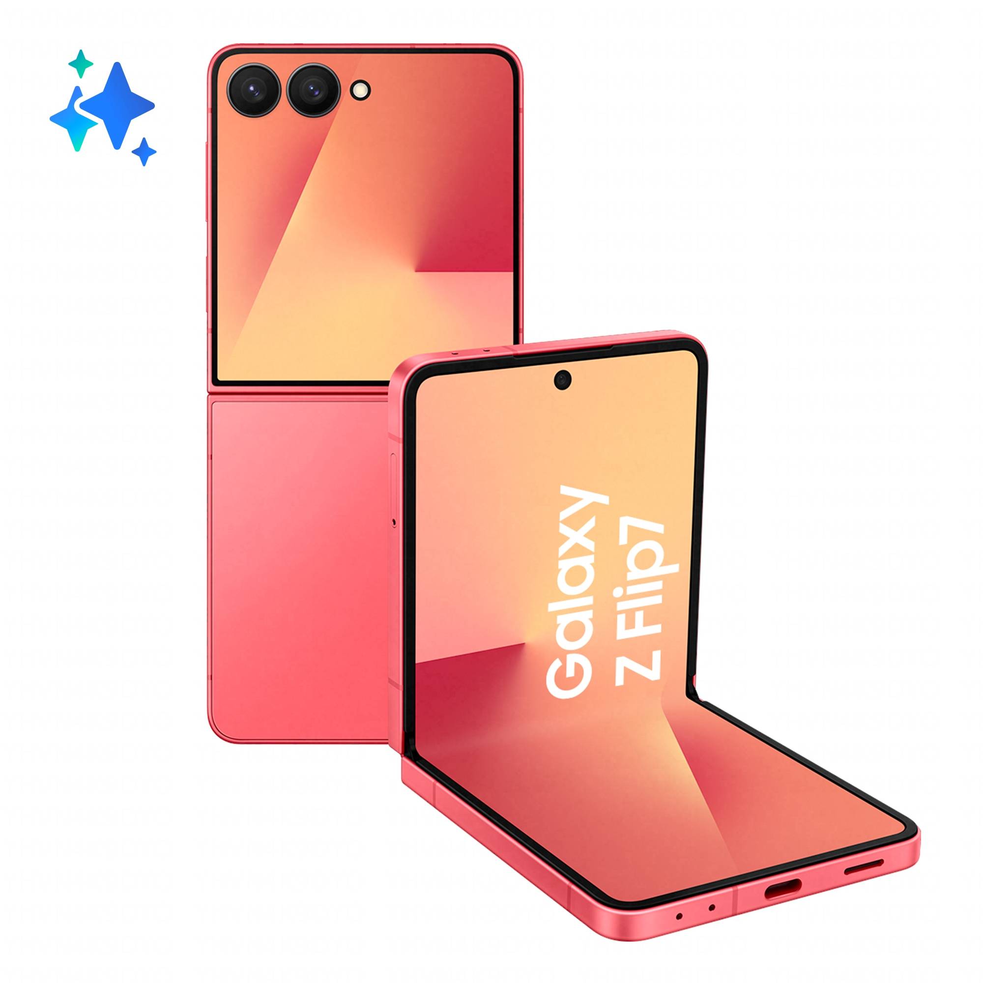 Samsung Galaxy Z Flip7 Coralred - Smartphone - 256 GB