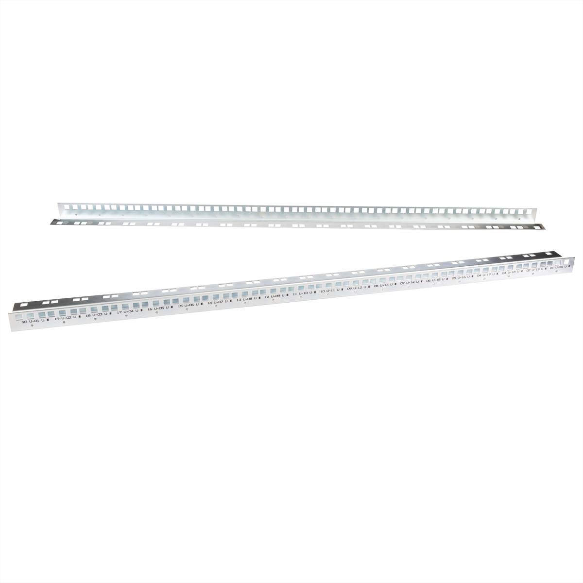 ROLINE 19-Zoll Profilschienen 20 HE, für outdoor Wandgehäuse Pro
