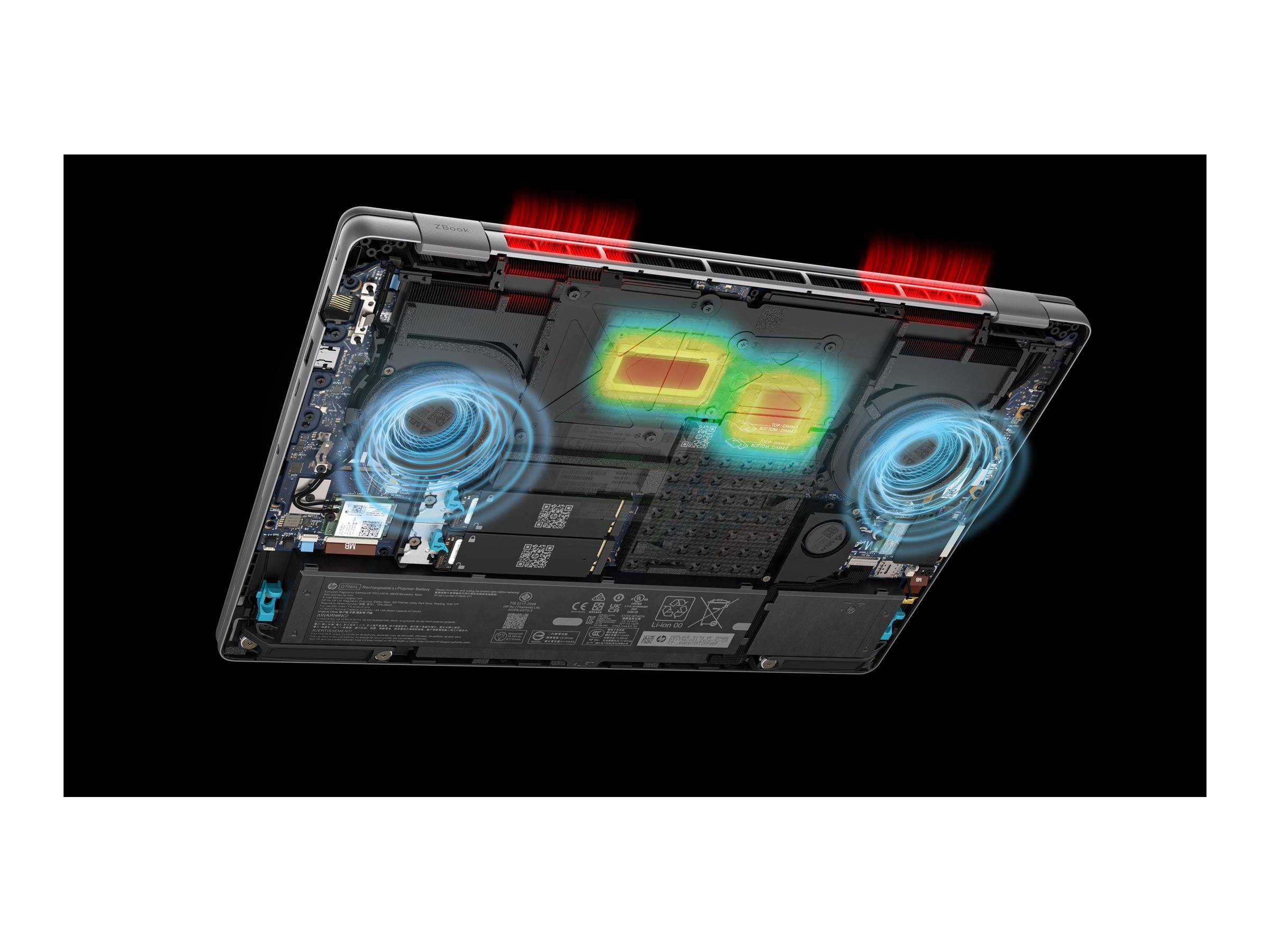 HP ZBook Fury 16 G1i Mobile Workstation - Intel Core Ultra 7 255HX / 2.4 GHz - Win 11 Pro - RTX PRO 1000 Blackwell - 32