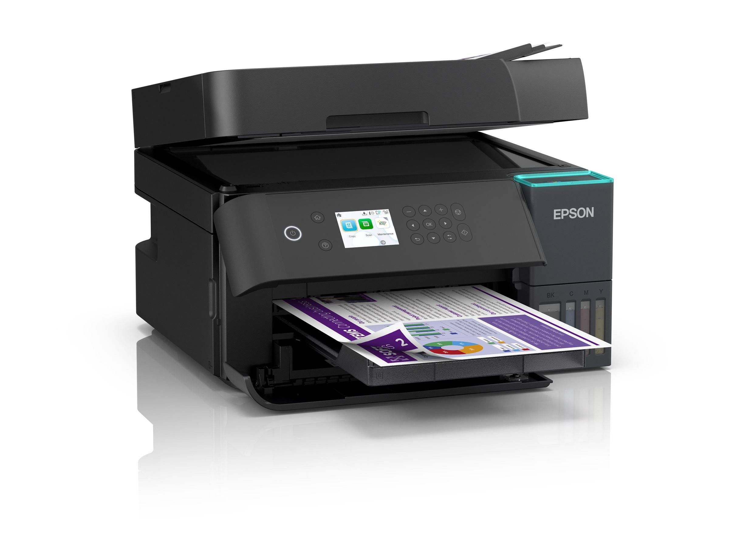 Epson EcoTank ET-3950 - Multifunktionsdrucker - Farbe - Tintenstrahl - ITS - Legal (216 x 356 mm)