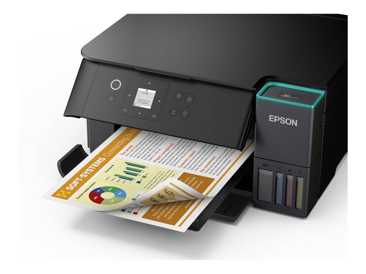 EPSON EcoTank ET-2950 3 in 1 Tintenstrahl-Multifunktionsdrucker schwarz