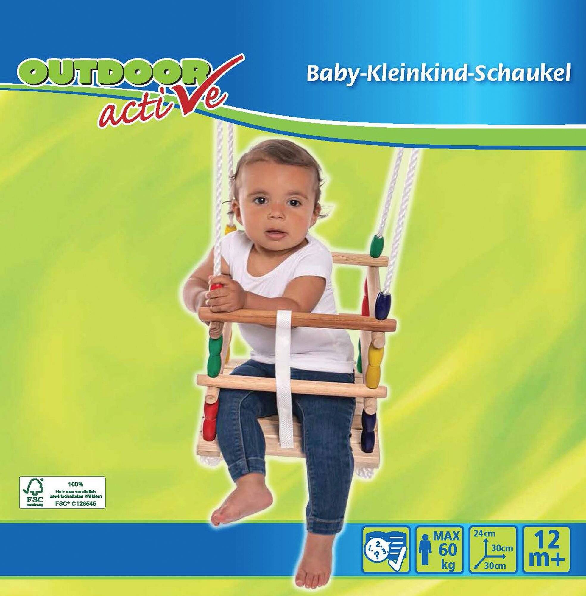 Vedes Outdoor active Gitterschaukel, 30 x 30 cm