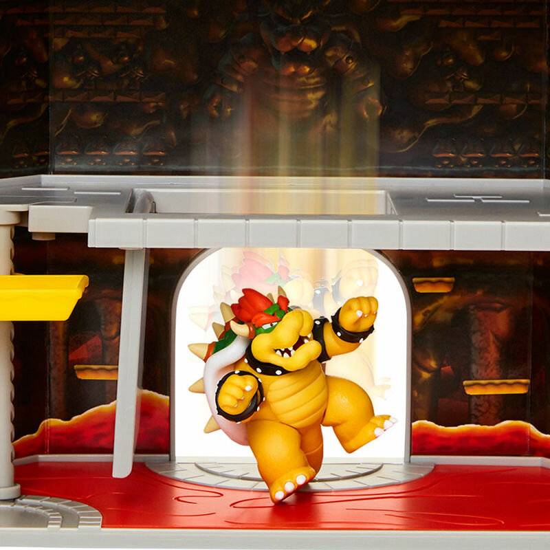 Mario Bros deluxe Bowser Castle Spielset