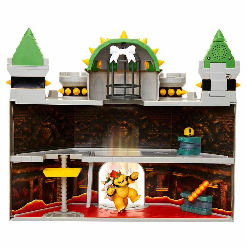 Mario Bros deluxe Bowser Castle Spielset