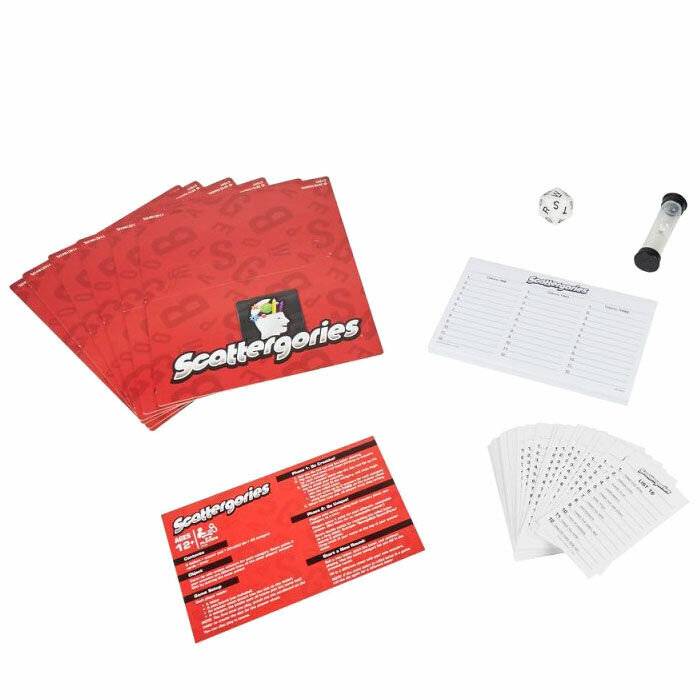 Scattergories Spanisches Spiel