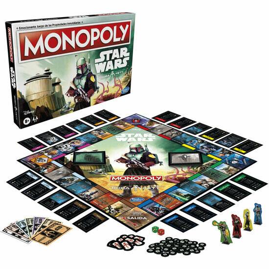 Spanisches Star Wars Boba Fett Monopoly-Spiel