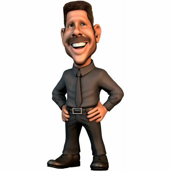 Atletico de Madrid Cholo Simeone Minix Figur 7cm