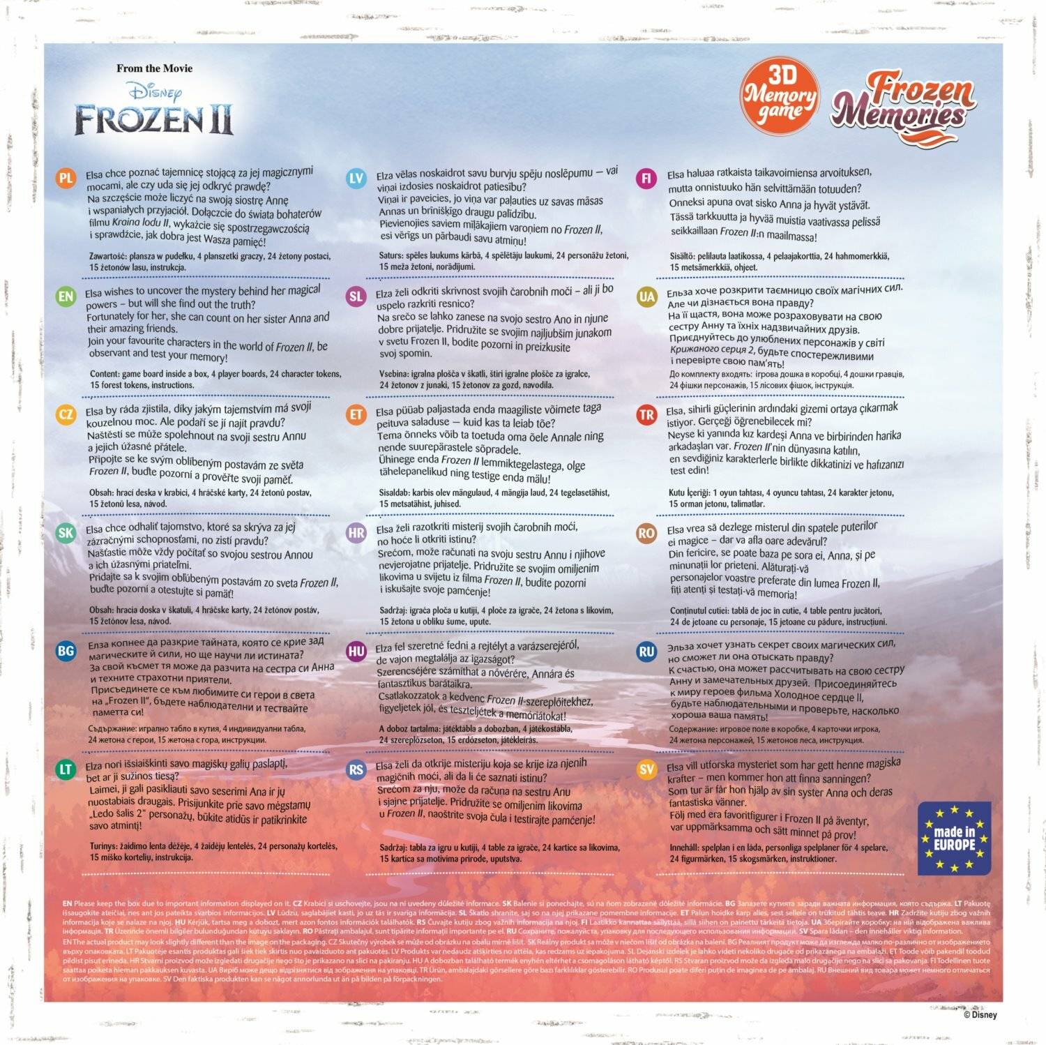 TREFL Spiel Gefrorene Erinnerungen (Eisreich 2)