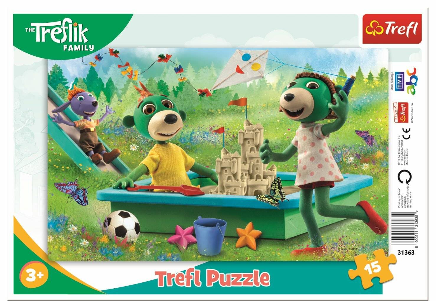 Puzzle Treflici 15 Teile