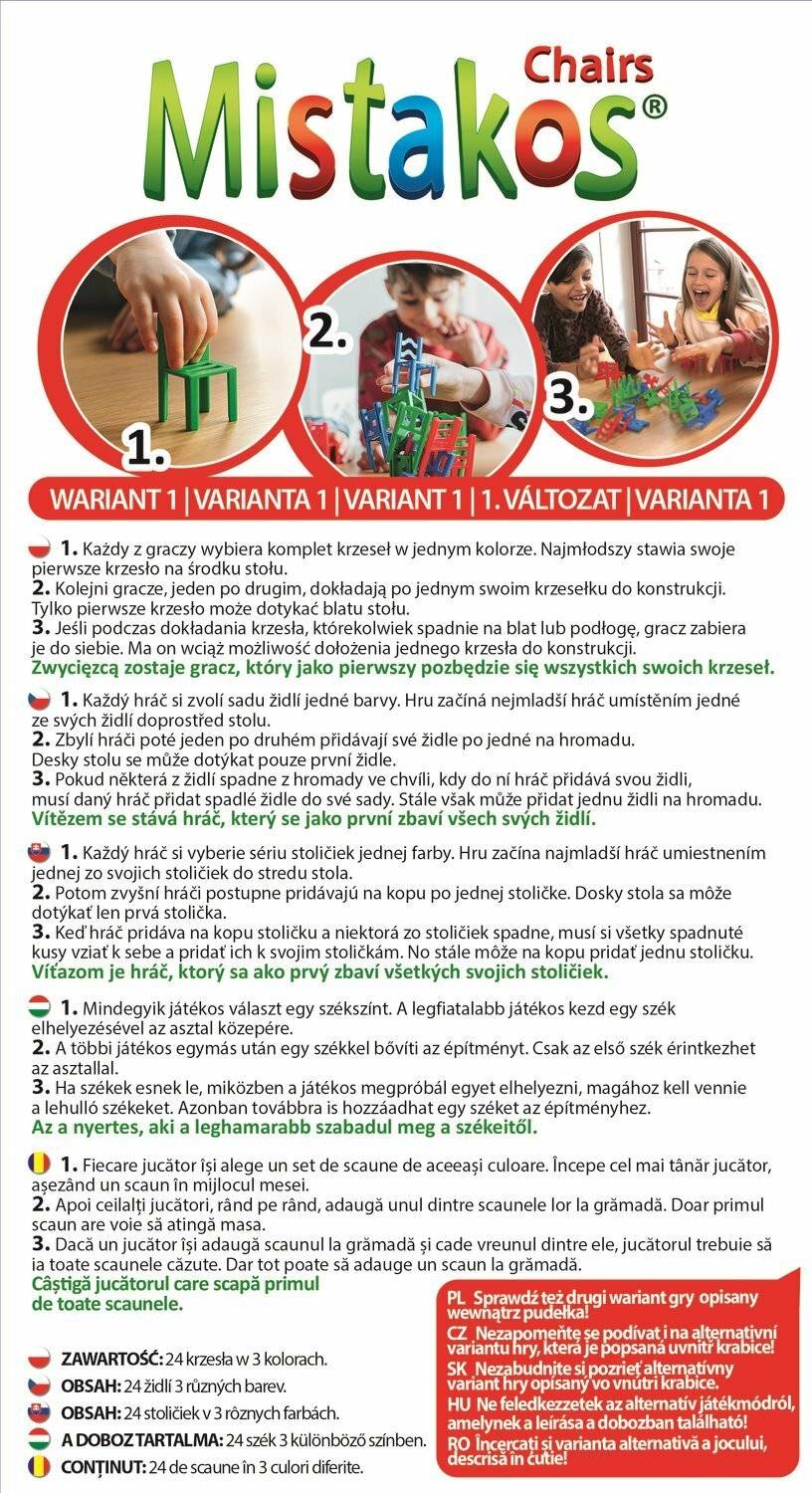 TREFL Game Mistakos: Stühle