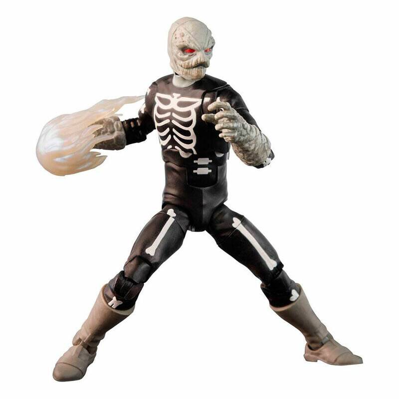 Power Rangers x Cobra Kai Ligtning Collection Actionfigur Skeleputty 15 cm
