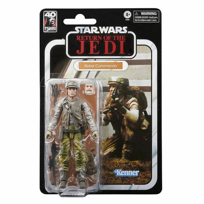 Hasbro Star Wars Return of the Jedi 40th Anniversary Rebellen Kommando Figur 15cm