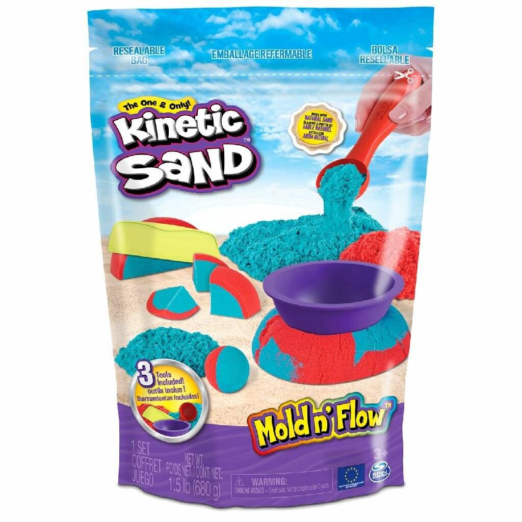 Kinetischer Sand Mold 'n Flow