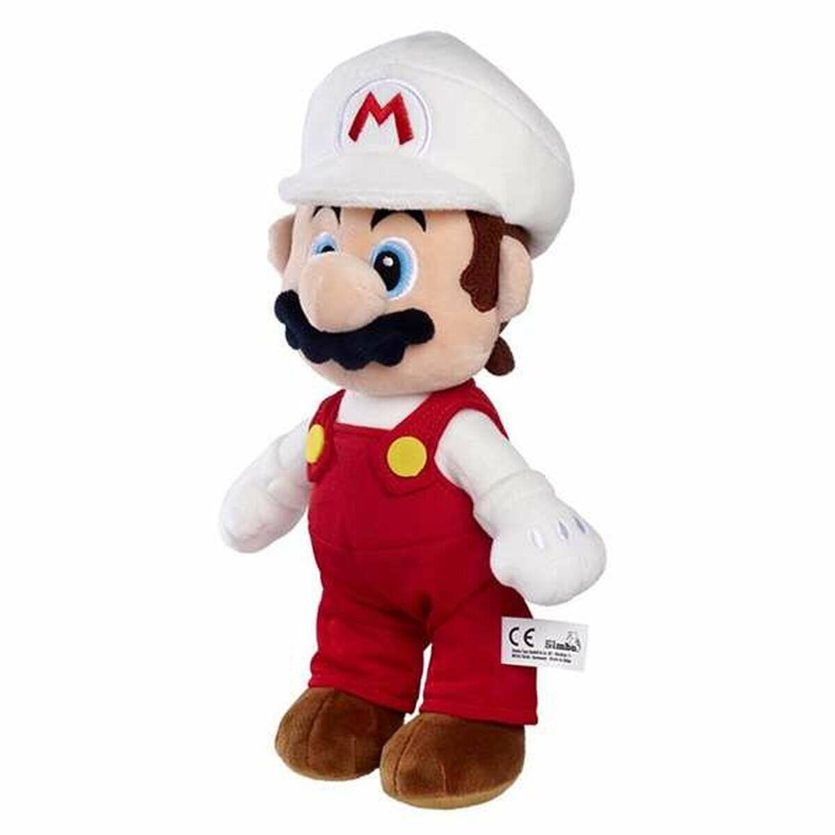 Super Mario - Feuer Mario Plüsch (30 cm)