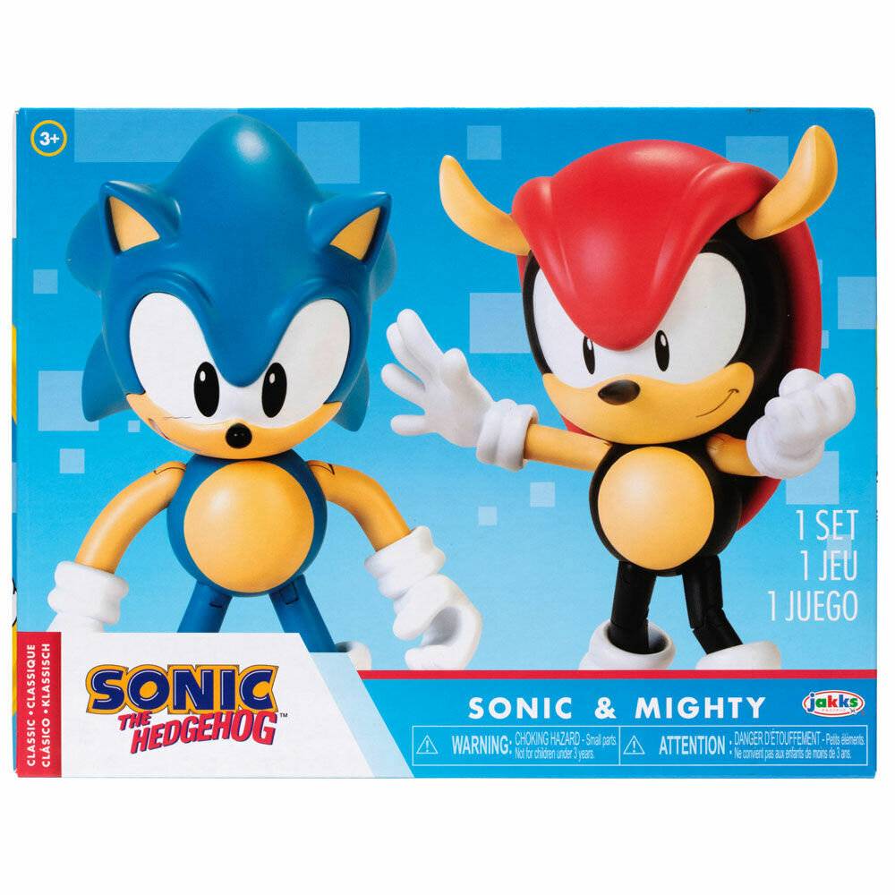 Sonic The Hedgehog Sonic & Mighty Sonic Set Figuren 10cm