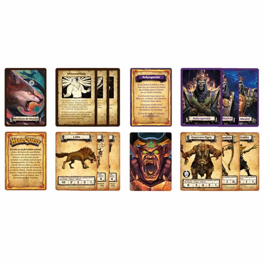 Hasbro Spanisches Brettspiel Heroquest The Ogre Horde Erweiterung