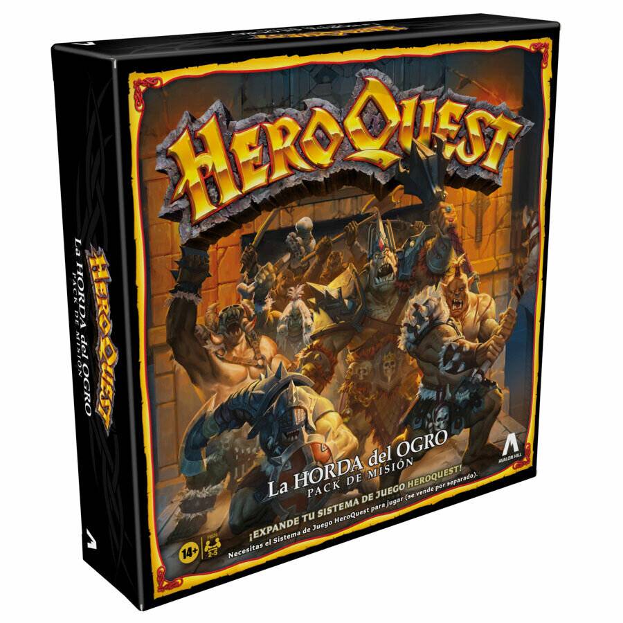 Hasbro Spanisches Brettspiel Heroquest The Ogre Horde Erweiterung