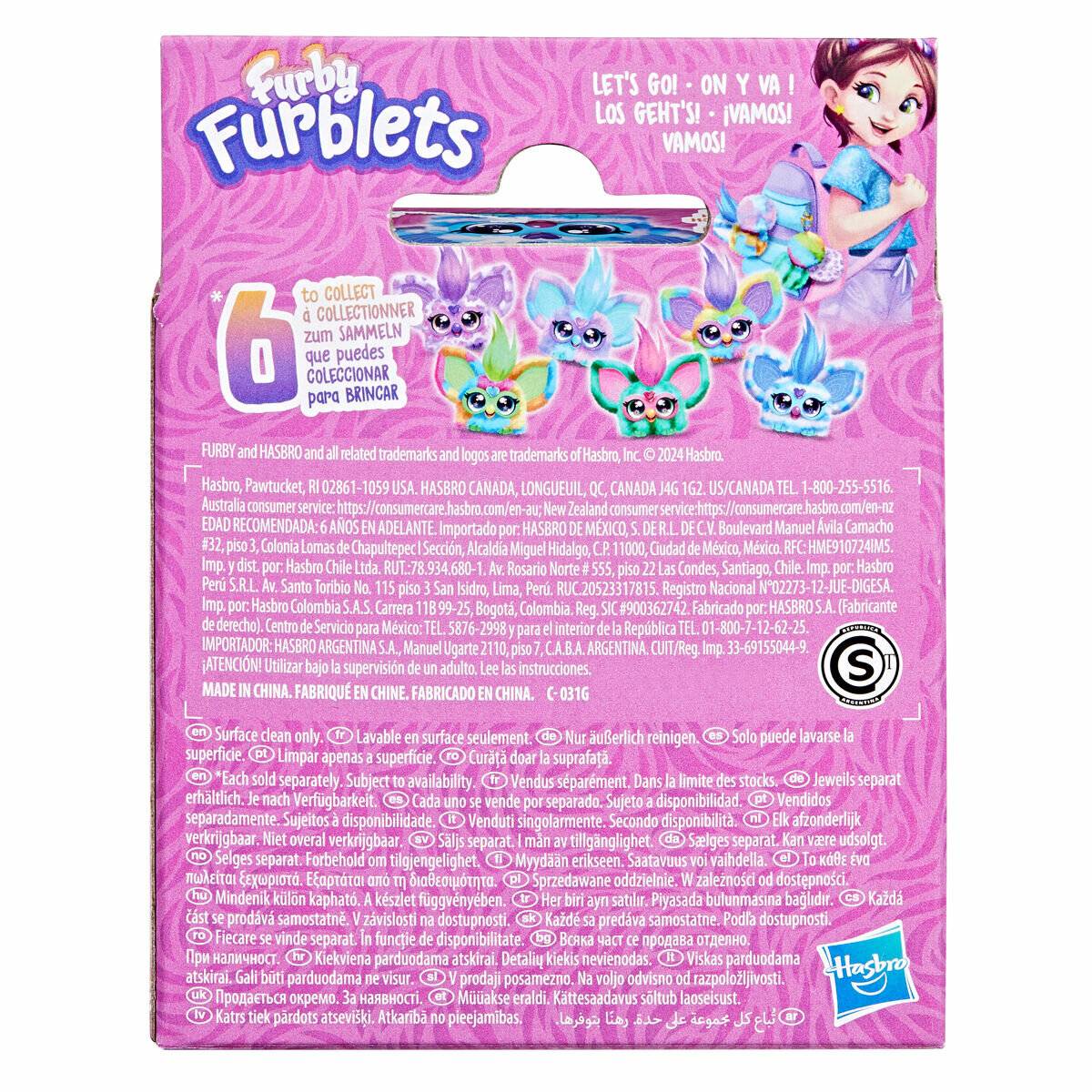 Hasbro Furblet Ooh Koo mini Furby