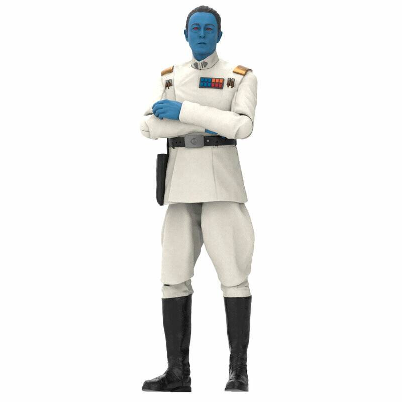 Star Wars: Ahsoka Groß admiral Thrawn Figur 15cm