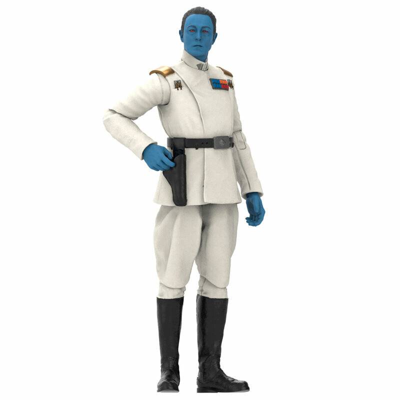 Star Wars: Ahsoka Groß admiral Thrawn Figur 15cm