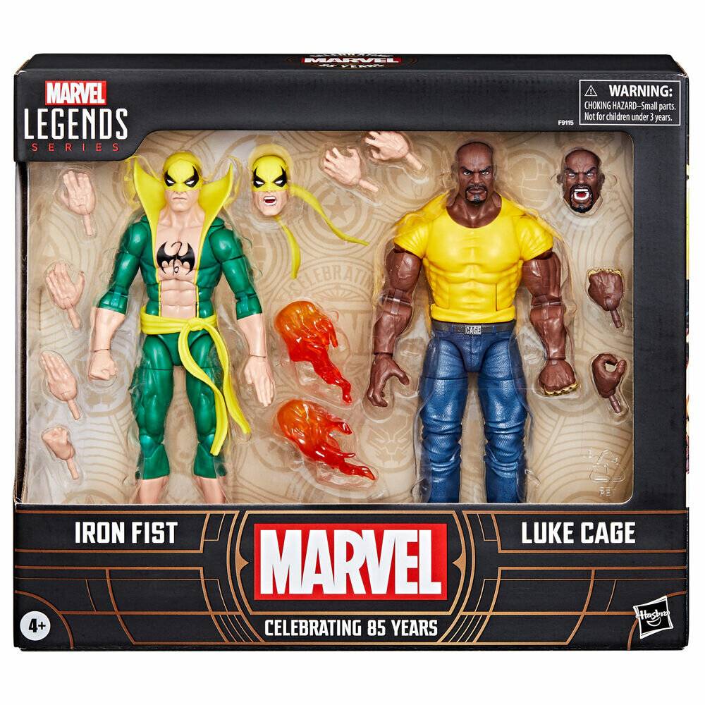 Marvel Celebrating 65 Years Iron Fist & Luke Cage Pack Figuren 15cm