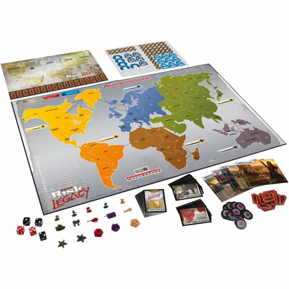 Spanisches Brettspiel Risk Legacy