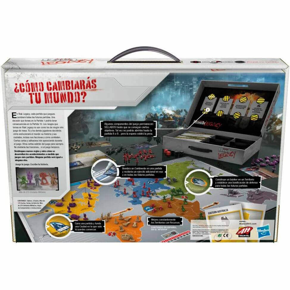 Spanisches Brettspiel Risk Legacy