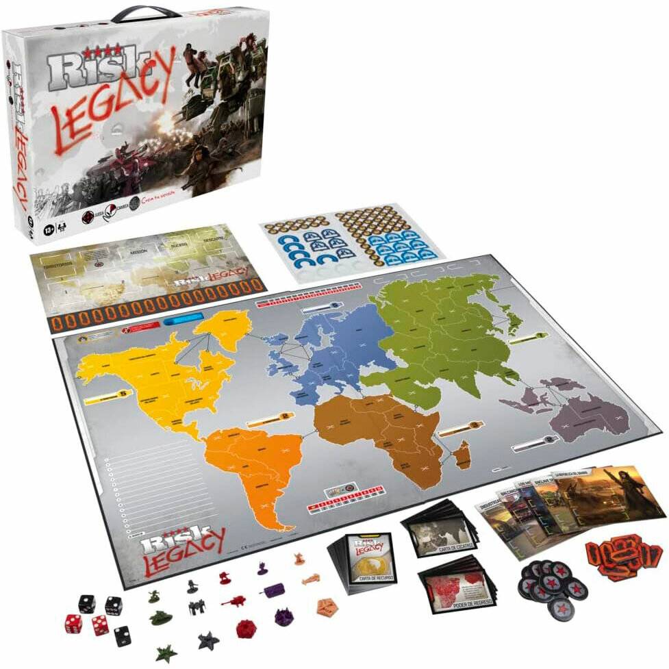 Spanisches Brettspiel Risk Legacy