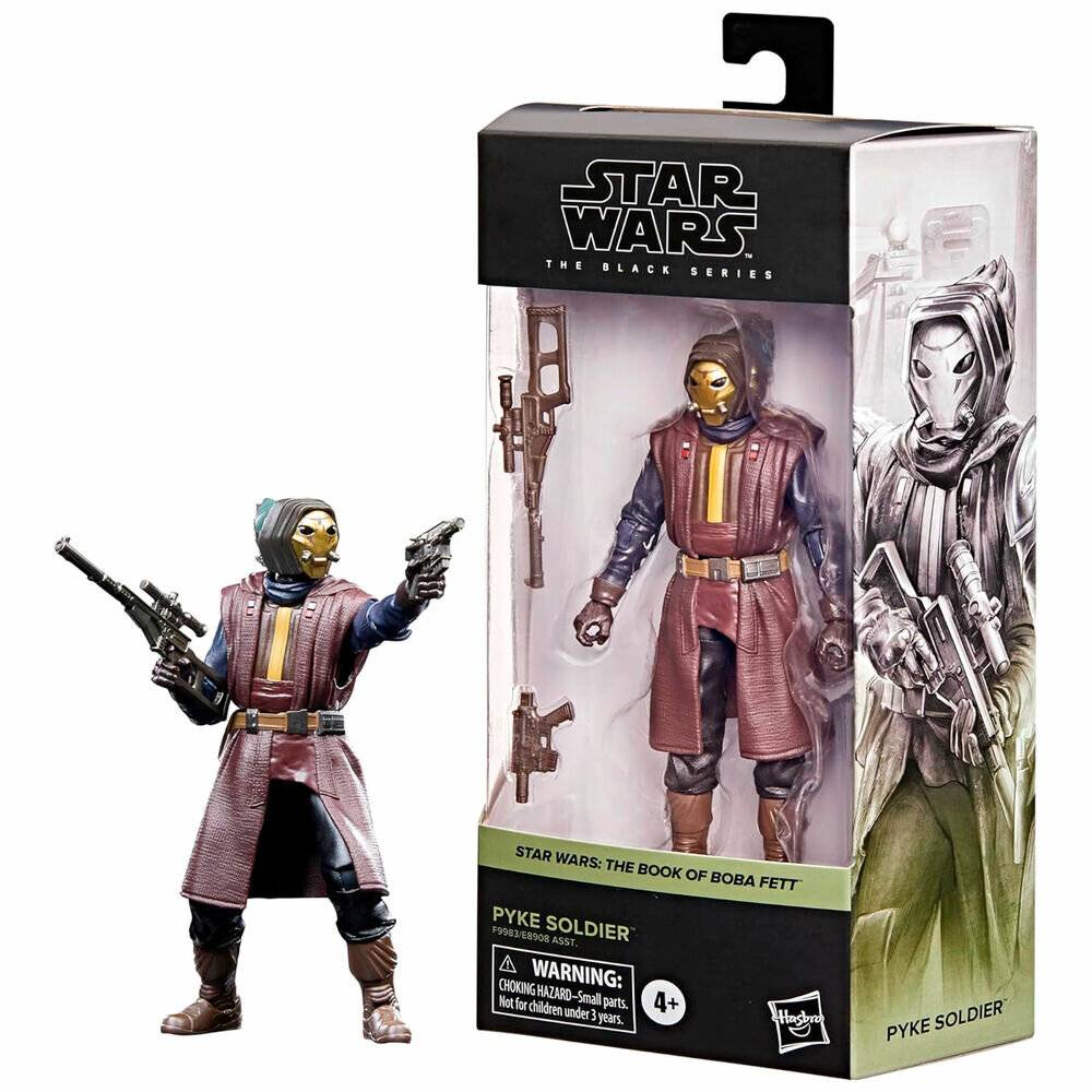 Star Wars Das Buch von Boba Fett Pyke Soldat Figur 15cm