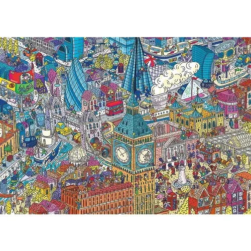 TREFL Puzzle UFT Eye-Spy Zeitreise: London 1000 Teile TREFL Puzzle UFT Eye-Spy Zeitreise: London 1000 Teile