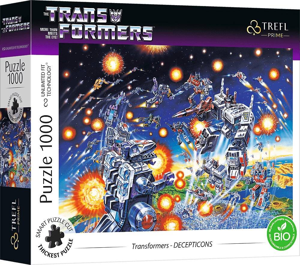 TREFL Puzzle UFT Transformers: Decepticons 1000 Teile