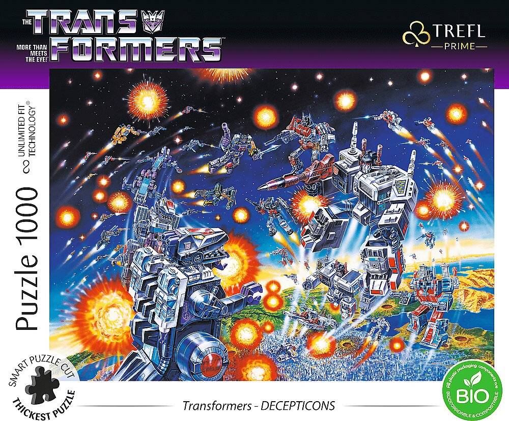 TREFL Puzzle UFT Transformers: Decepticons 1000 Teile