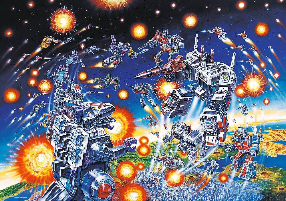 TREFL Puzzle UFT Transformers: Decepticons 1000 Teile