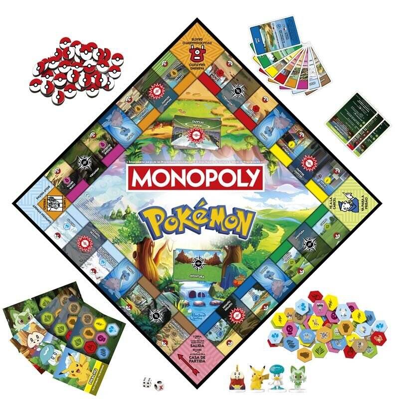Spanisches Monopoly Pokemon Brettspiel