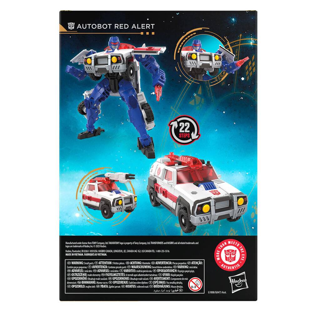 Transformers Age of the Primes Autobot Red Alert Figur 17,5cm