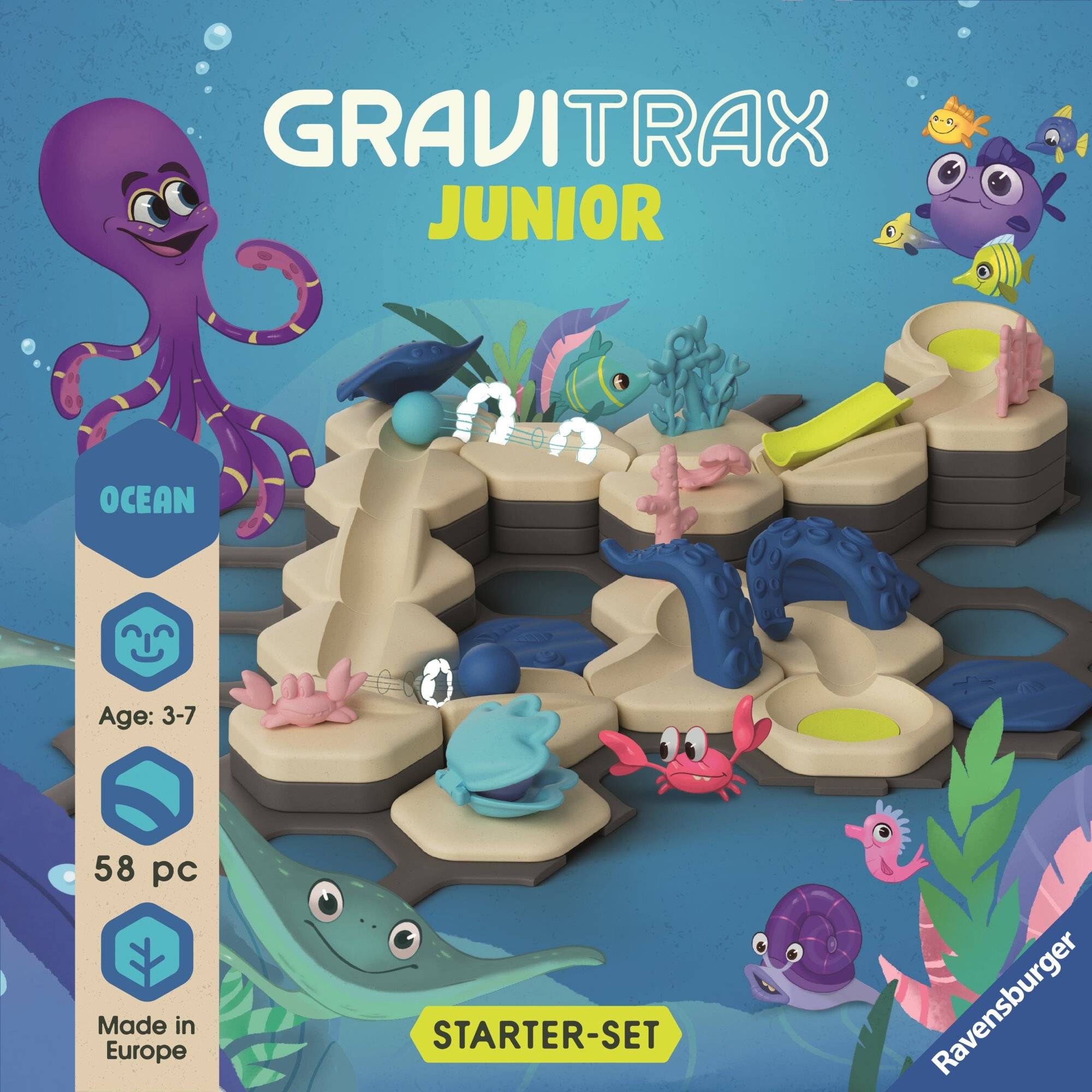 Ravensburger GraviTrax Junior Starter-Set S Ocean, Bahn